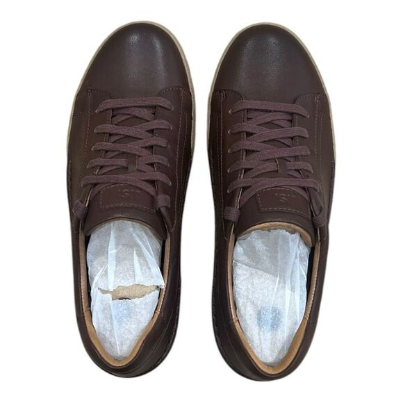 Josef Seibel Tabak Brown Leather Claire01 Sneakers 37 - Picture 2 of 7